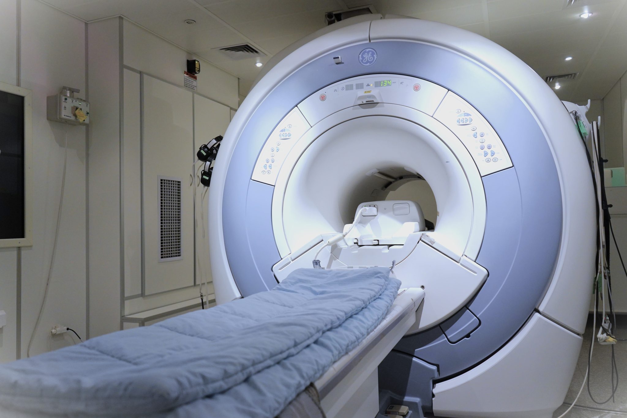 MRI scanner room